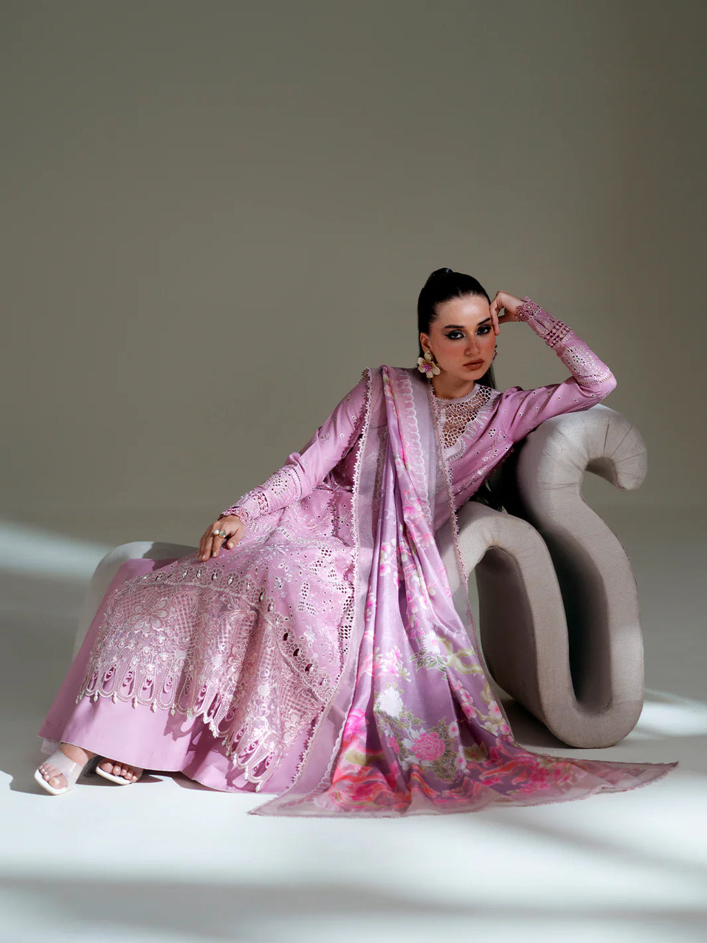 BINILYAS AMOUR FESTIVE LUXURY LAWN 181-B