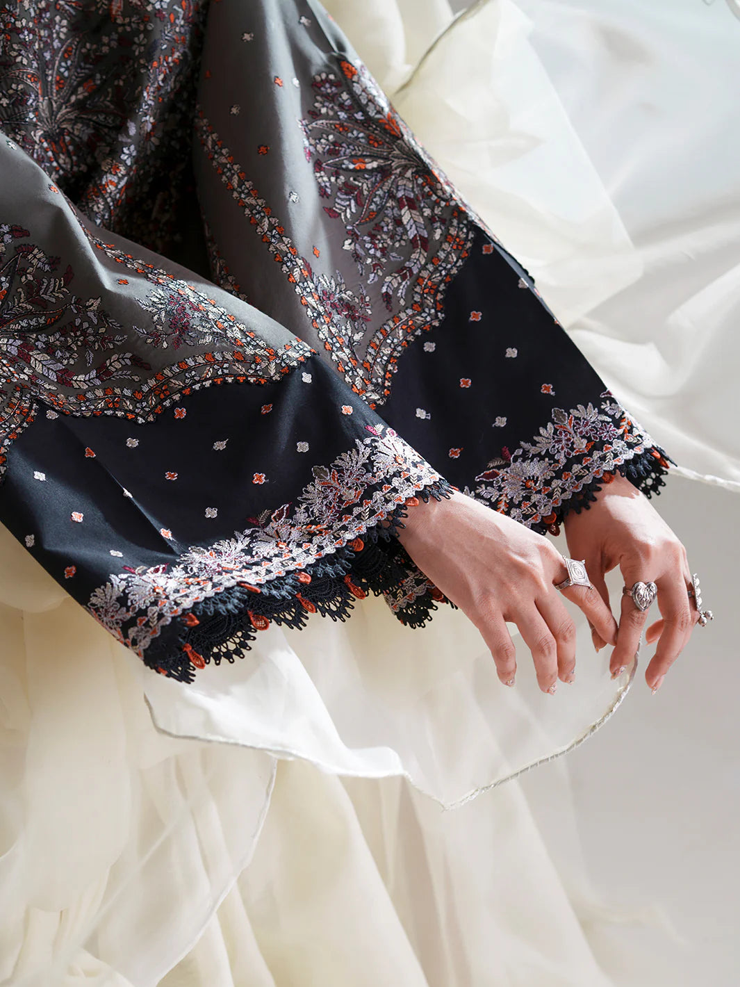 BINILYAS AMOUR FESTIVE LUXURY LAWN 182-A