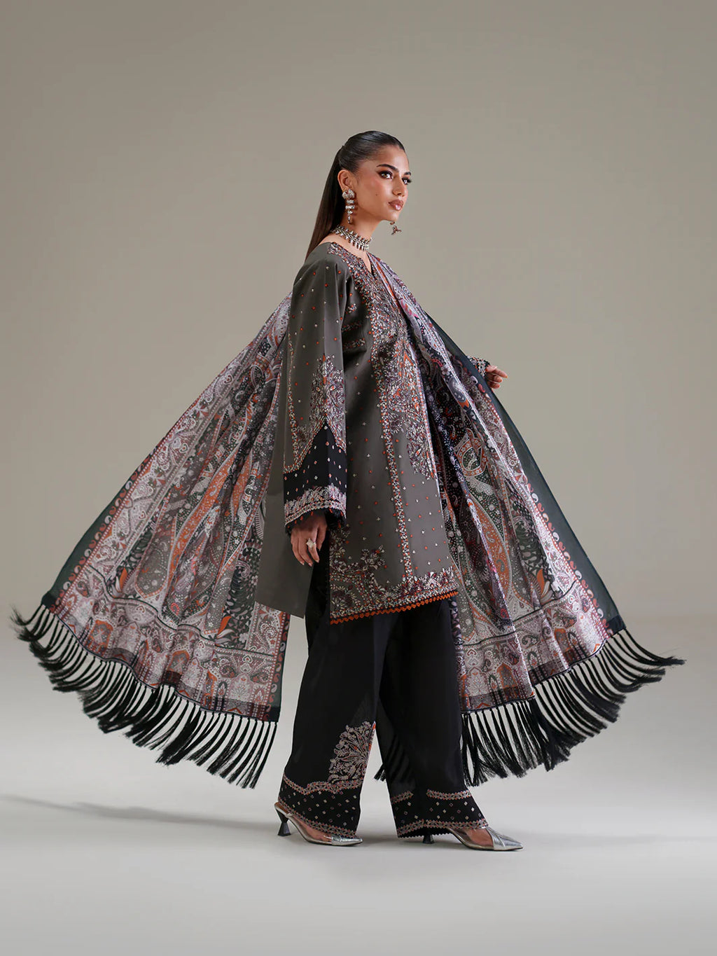 BINILYAS AMOUR FESTIVE LUXURY LAWN 182-A