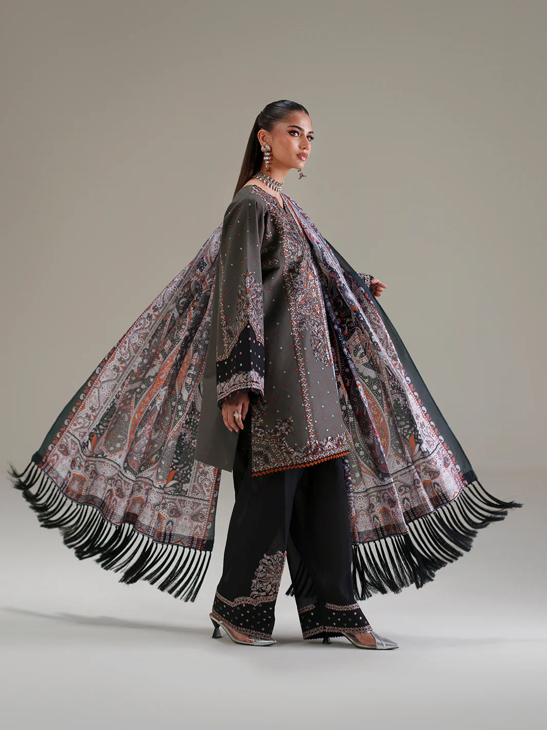 BINILYAS AMOUR FESTIVE LUXURY LAWN 182-A