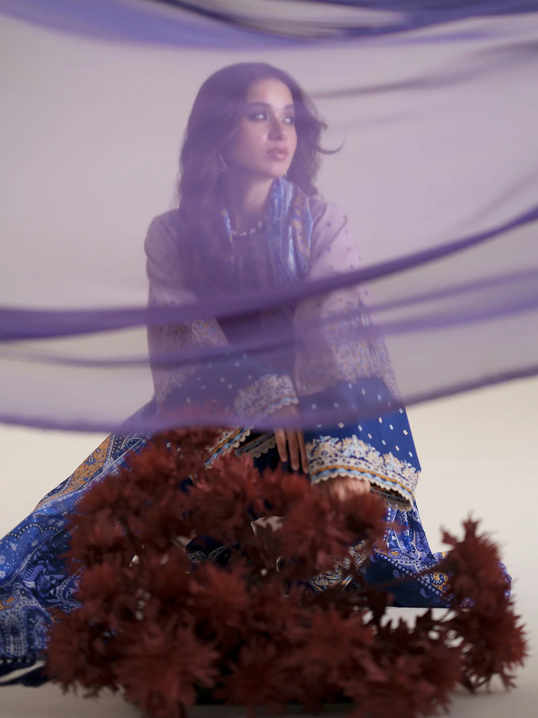 BINILYAS AMOUR FESTIVE LUXURY LAWN 182-B