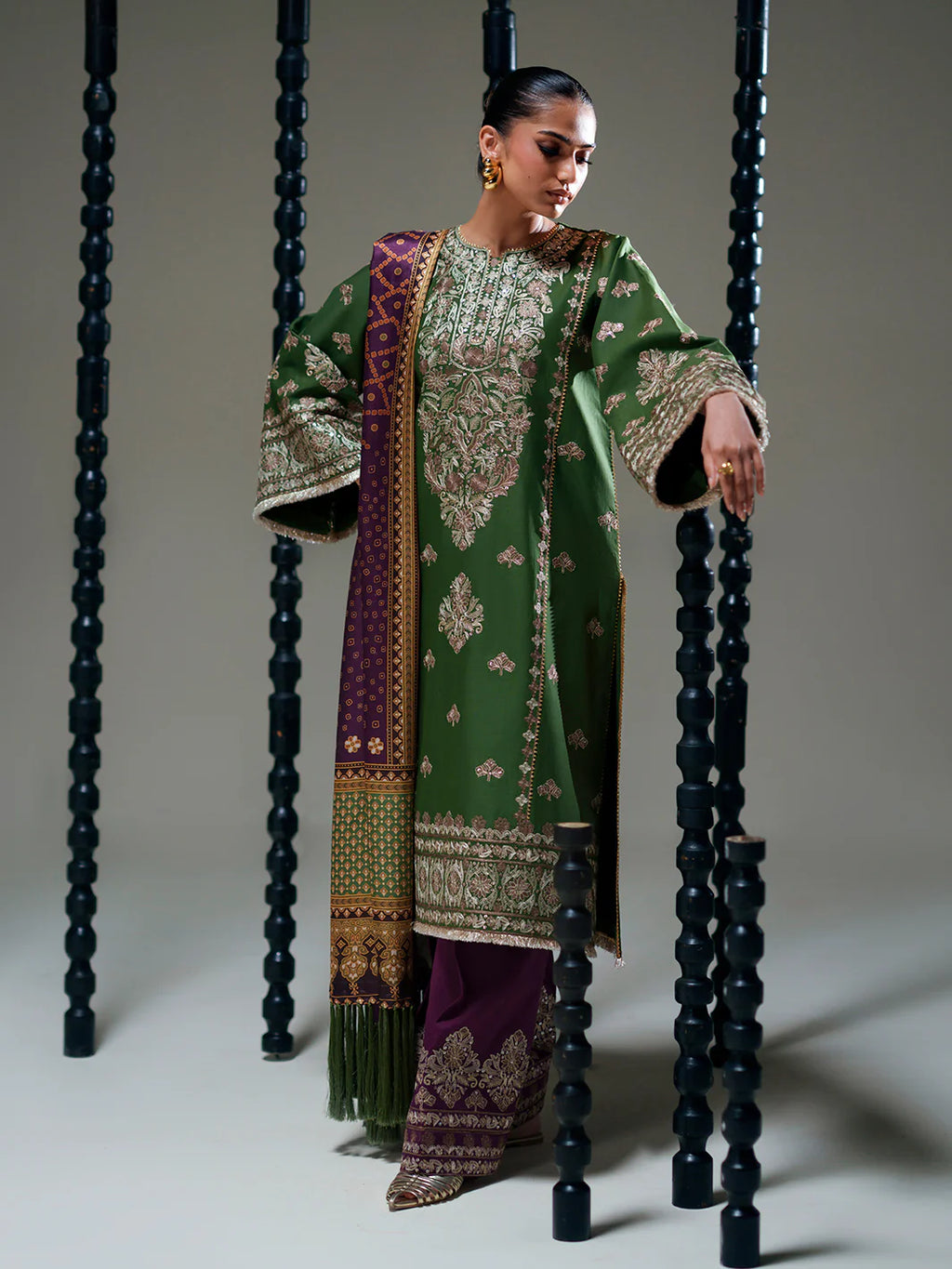 BINILYAS AMOUR FESTIVE LUXURY LAWN 183-B