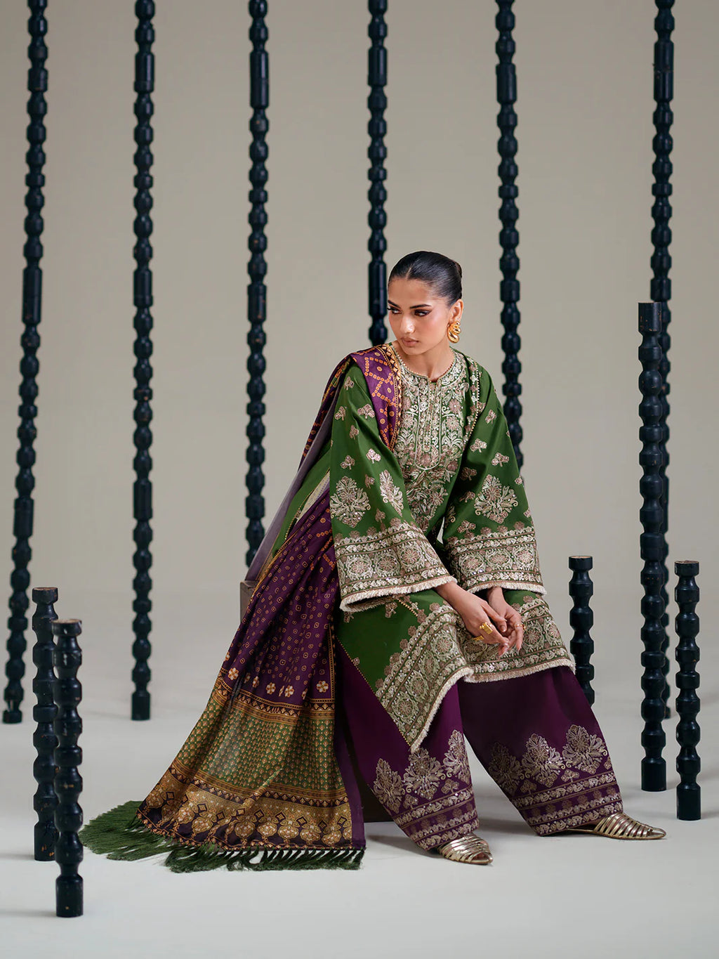 BINILYAS AMOUR FESTIVE LUXURY LAWN 183-B