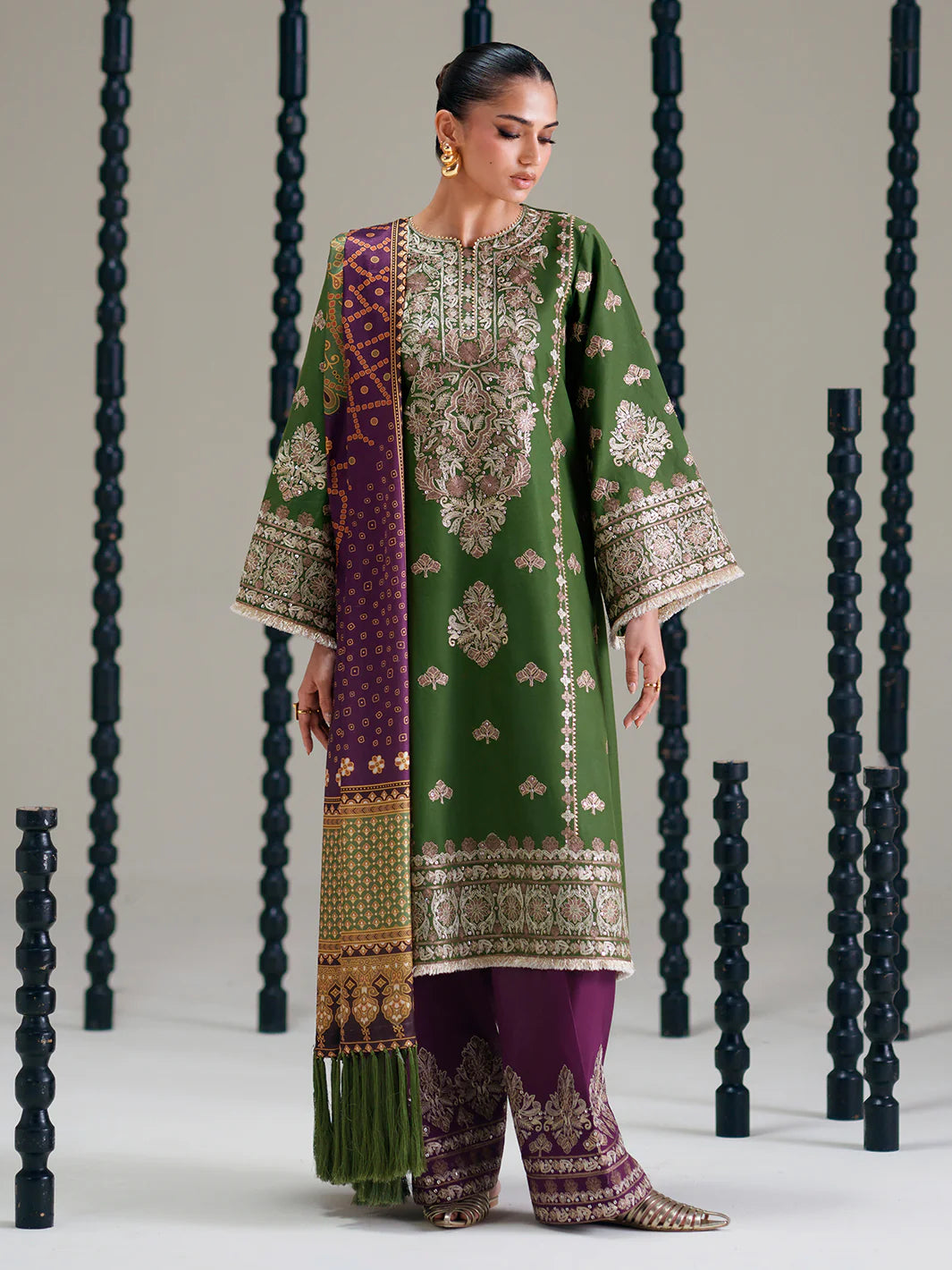 BINILYAS AMOUR FESTIVE LUXURY LAWN 183-B