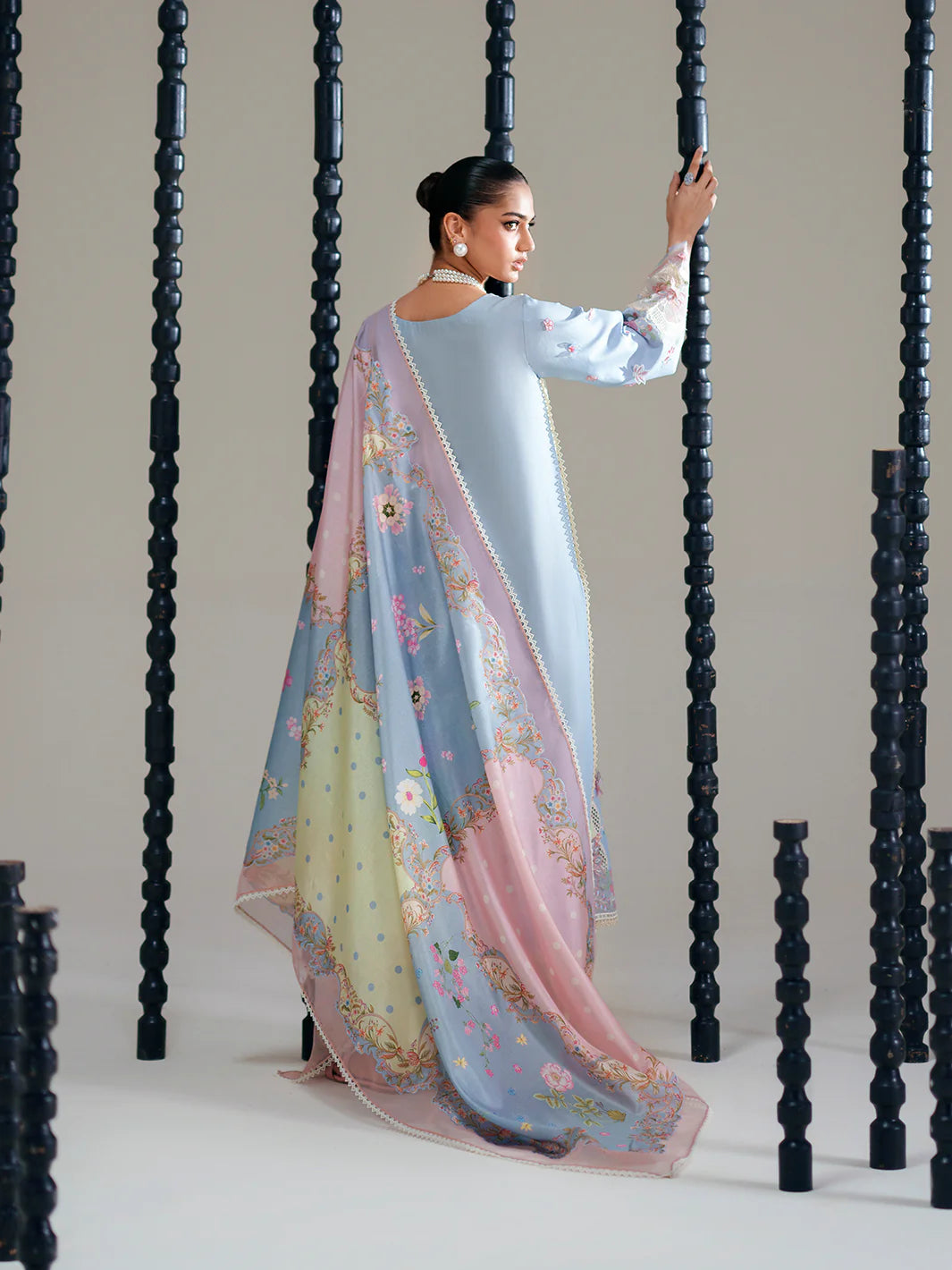 BINILYAS AMOUR FESTIVE LUXURY LAWN 184-B