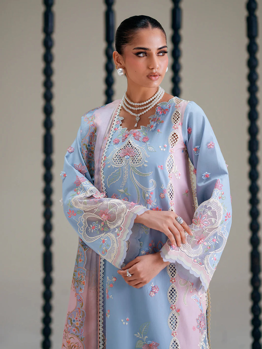 BINILYAS AMOUR FESTIVE LUXURY LAWN 184-B
