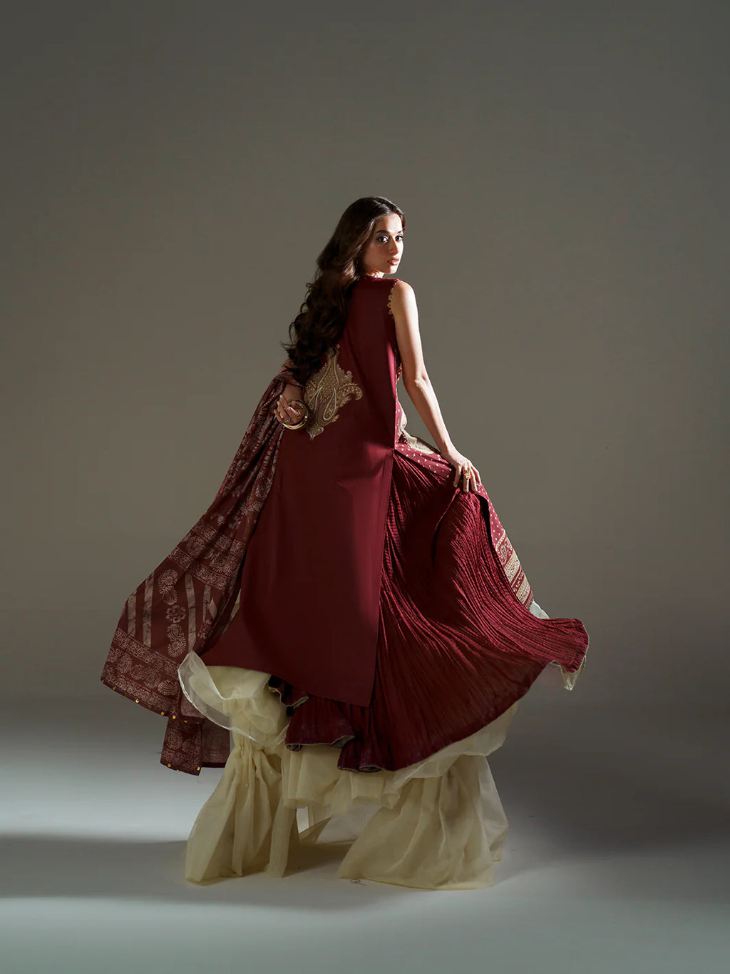 BINILYAS AMOUR FESTIVE LUXURY LAWN 185-A