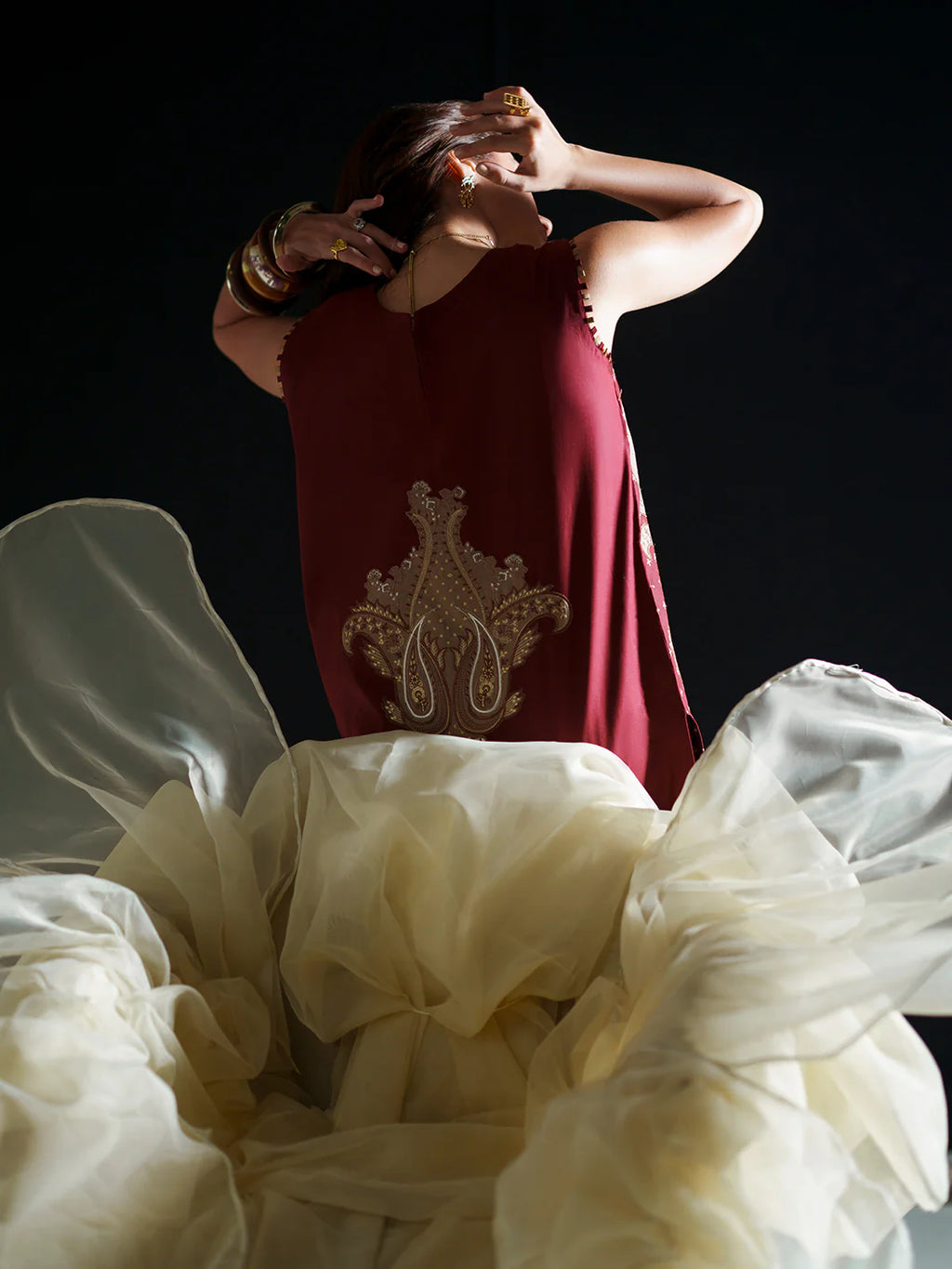 BINILYAS AMOUR FESTIVE LUXURY LAWN 185-A