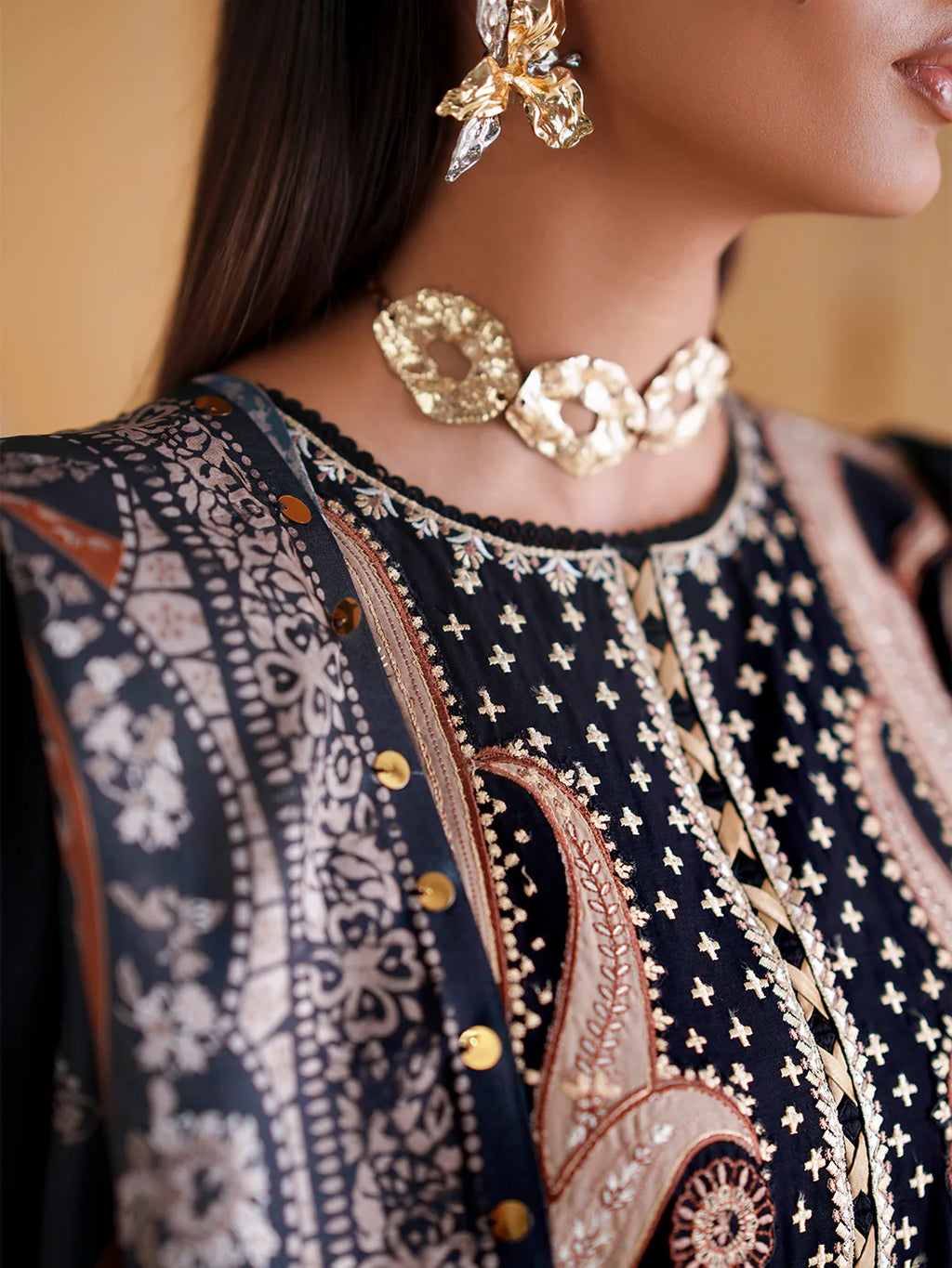 BINILYAS AMOUR FESTIVE LUXURY LAWN 185-B