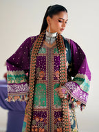STITCHED BY CCBINILYAS AMOUR FESTIVE LUXURY LAWN 186-A 3PC