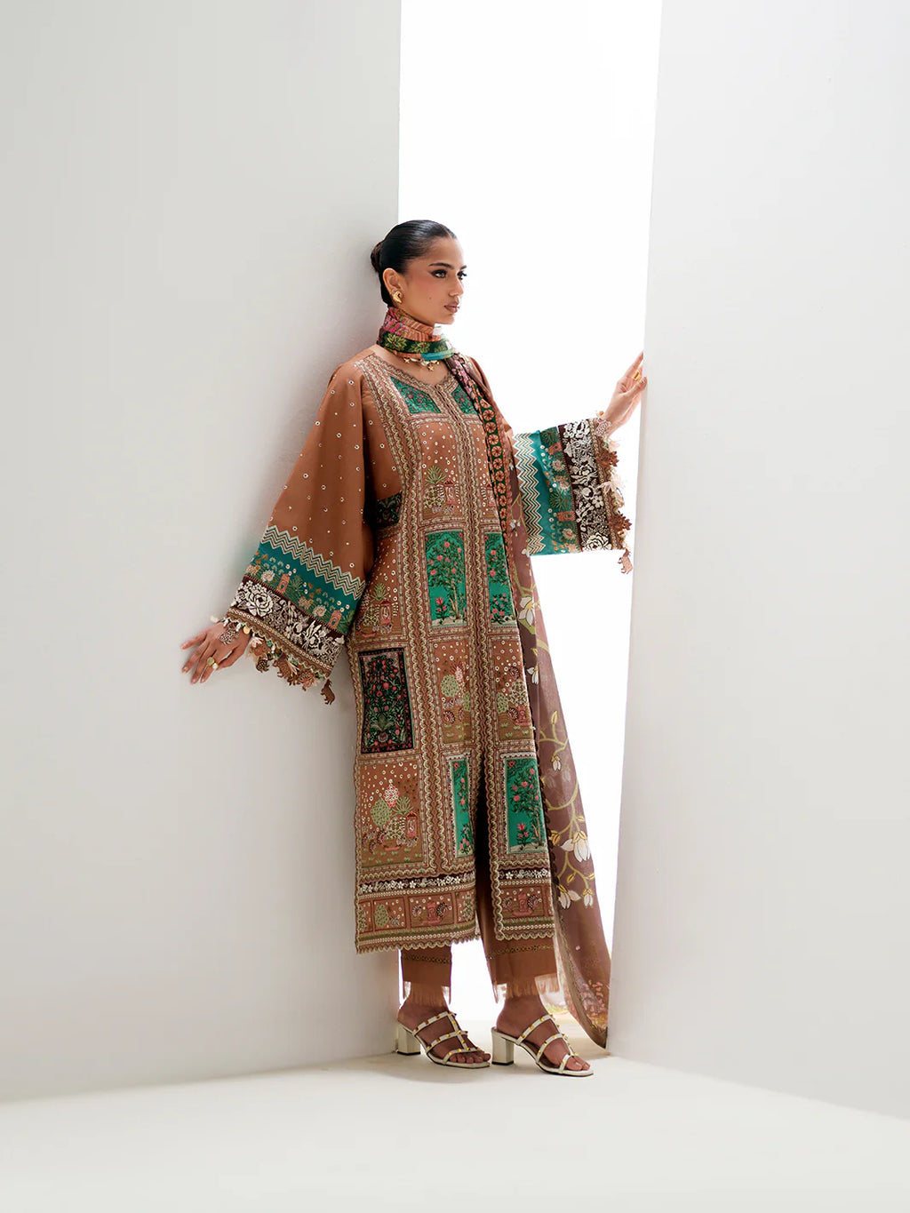 BINILYAS AMOUR FESTIVE LUXURY LAWN 186-B