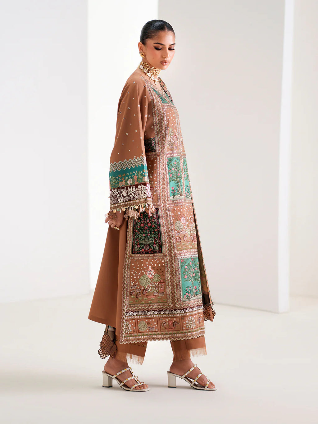 BINILYAS AMOUR FESTIVE LUXURY LAWN 186-B