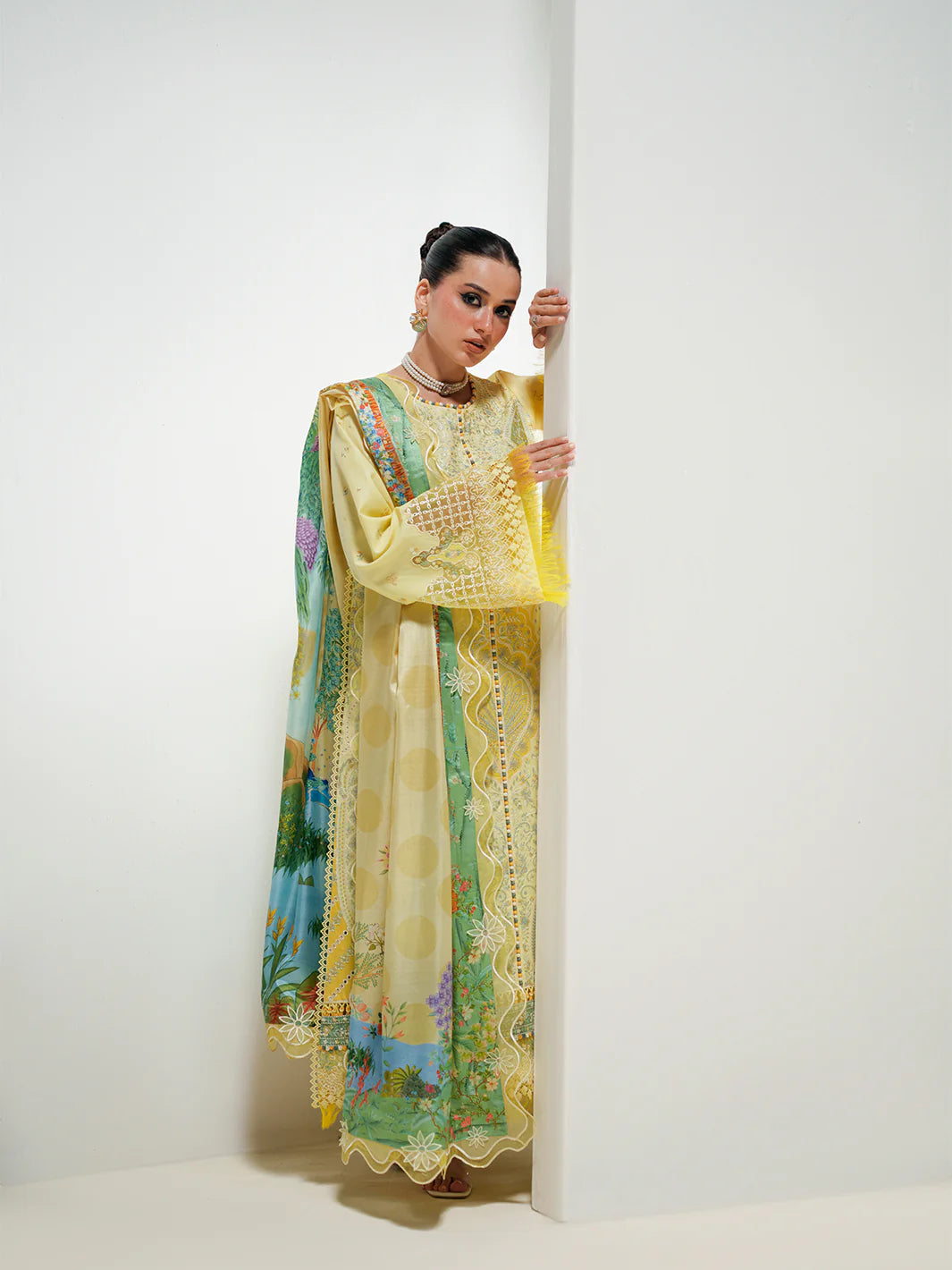 BINILYAS AMOUR FESTIVE LUXURY LAWN 187-B
