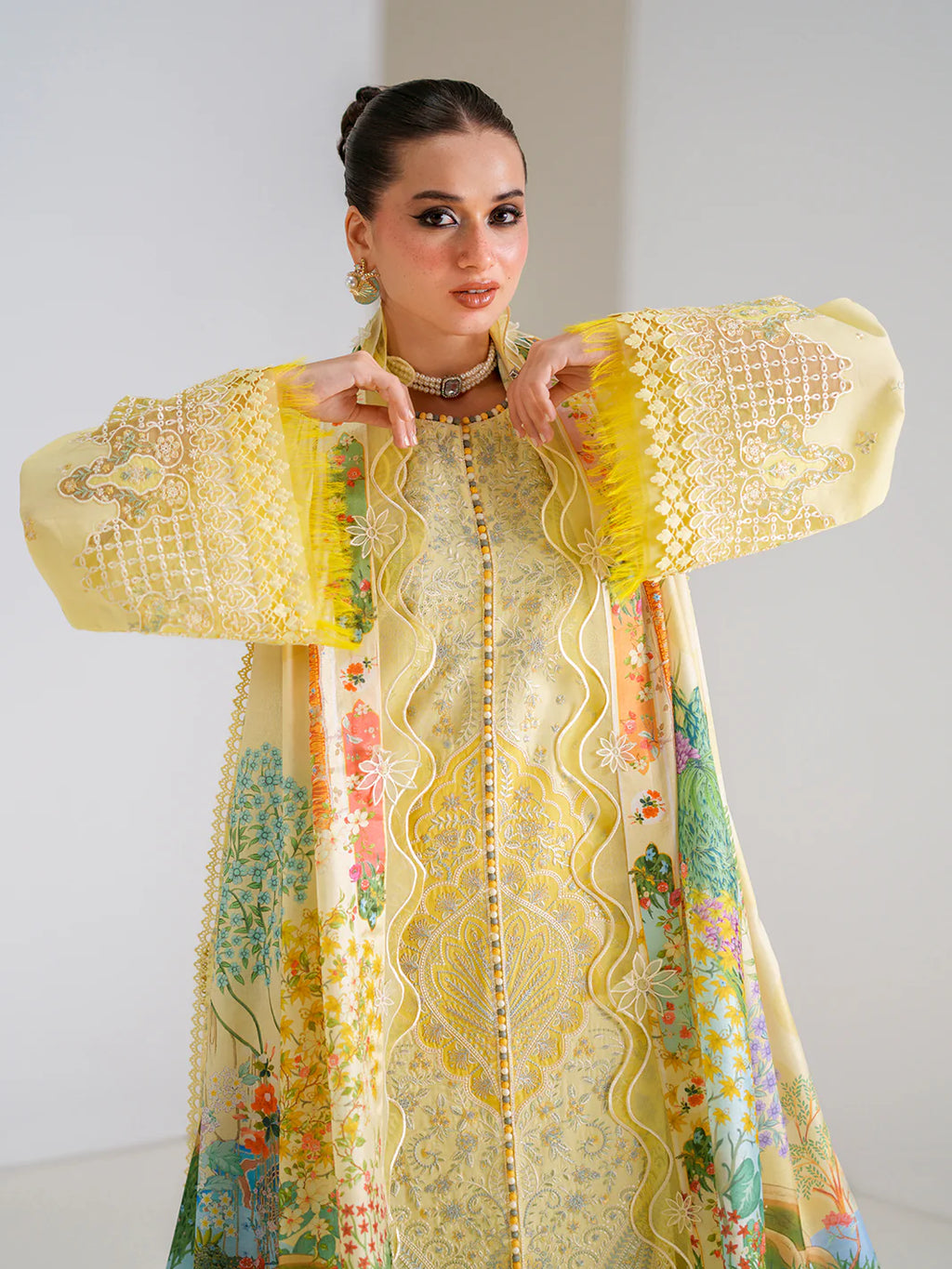 BINILYAS AMOUR FESTIVE LUXURY LAWN 187-B