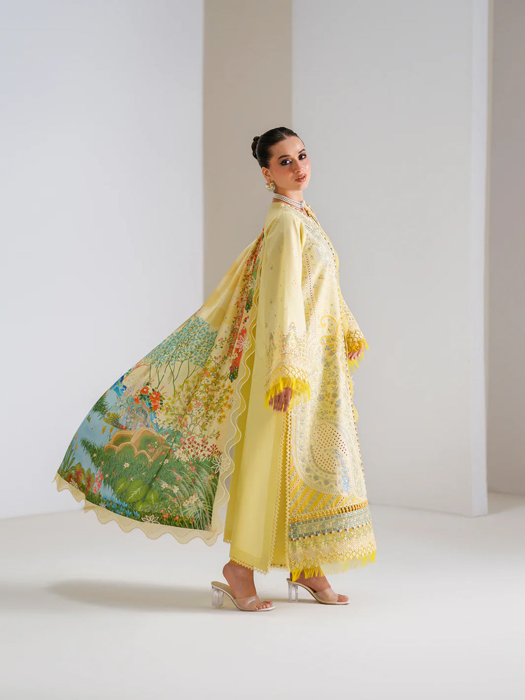 BINILYAS AMOUR FESTIVE LUXURY LAWN 187-B