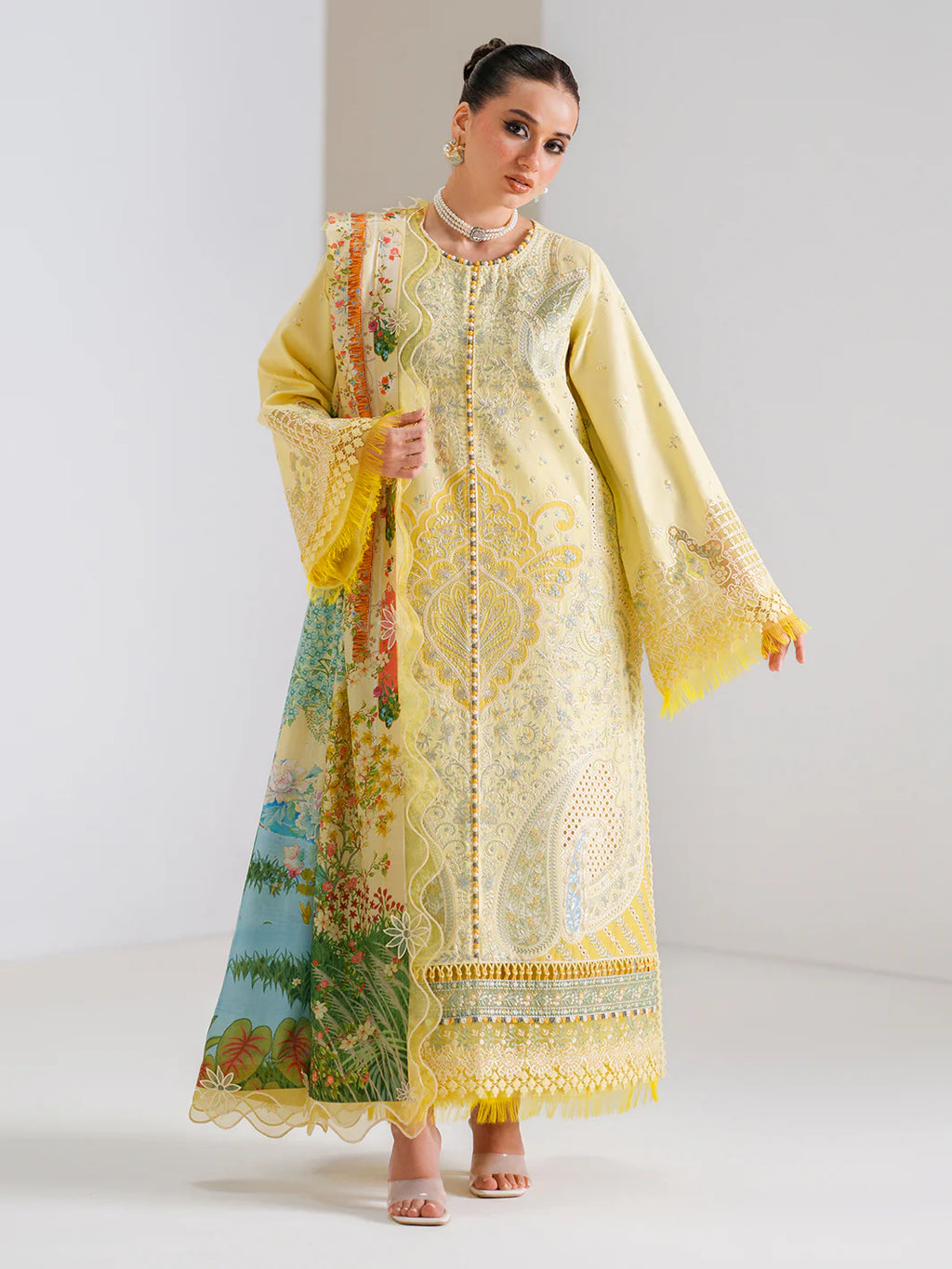 BINILYAS AMOUR FESTIVE LUXURY LAWN 187-B