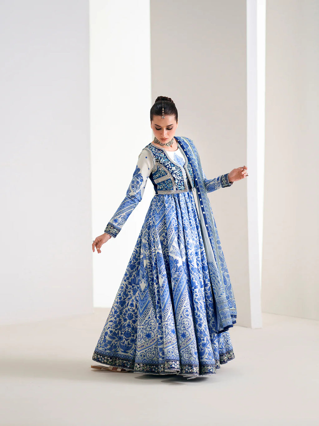 BINILYAS AMOUR FESTIVE LUXURY LAWN 188-A