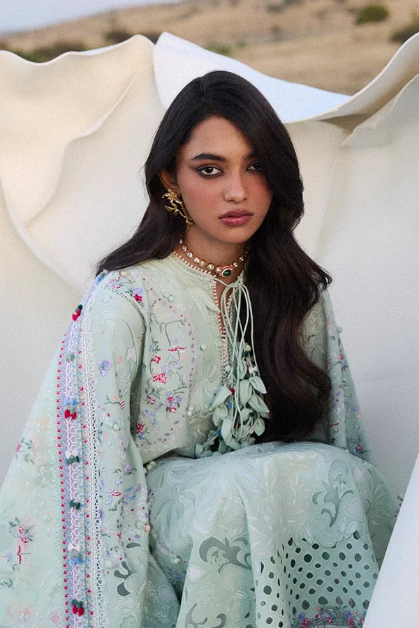 SUFFUSE LAWN UNSTITCHED SEROLI