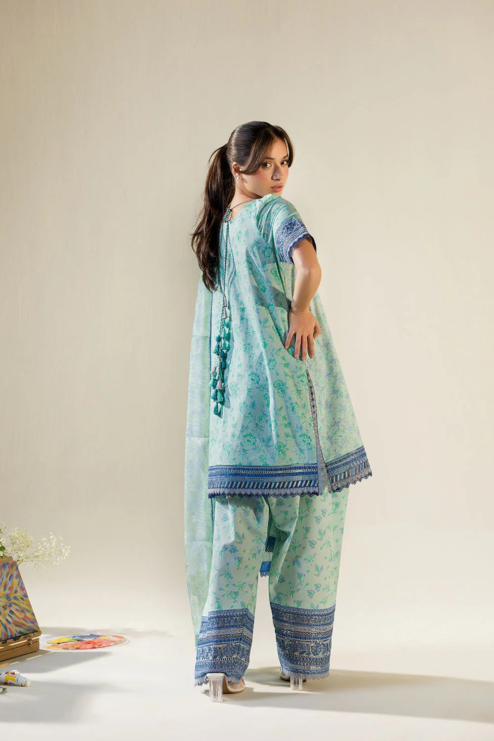 SOBIA NAZIR VITAL UNSTITCHED LAWN VT26-1B