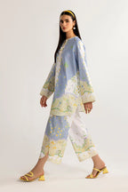 QALAMKAR PRINTED CO-ORDS QPC-07 2PC