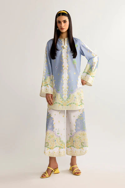 QALAMKAR PRINTED CO-ORDS QPC-07 2PC