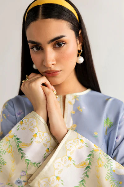 QALAMKAR PRINTED CO-ORDS QPC-07 2PC