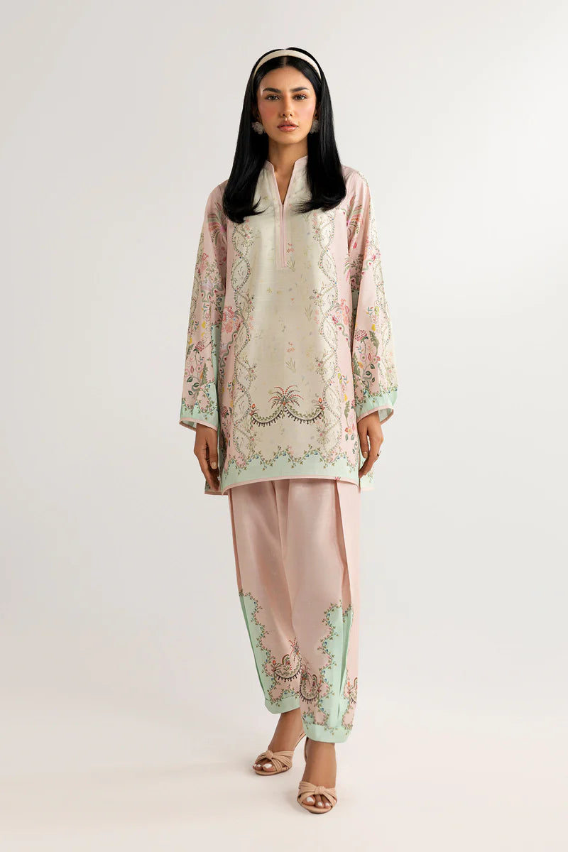 QALAMKAR PRINTED CO-ORDS QPC-06 2PC