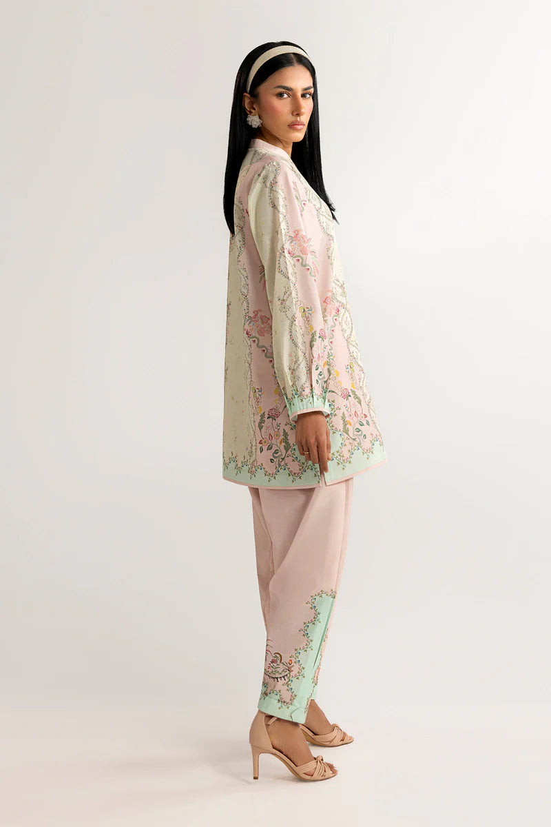 QALAMKAR PRINTED CO-ORDS QPC-06 2PC