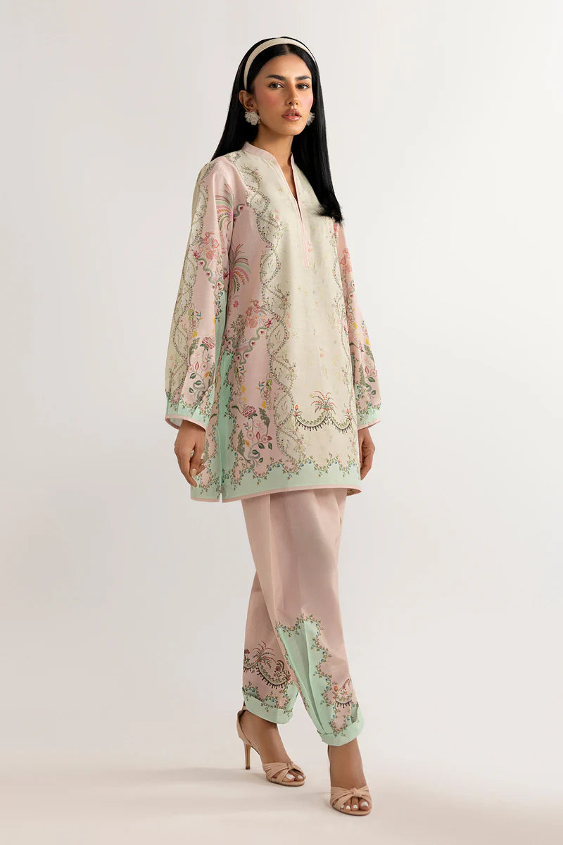 QALAMKAR PRINTED CO-ORDS QPC-06 2PC