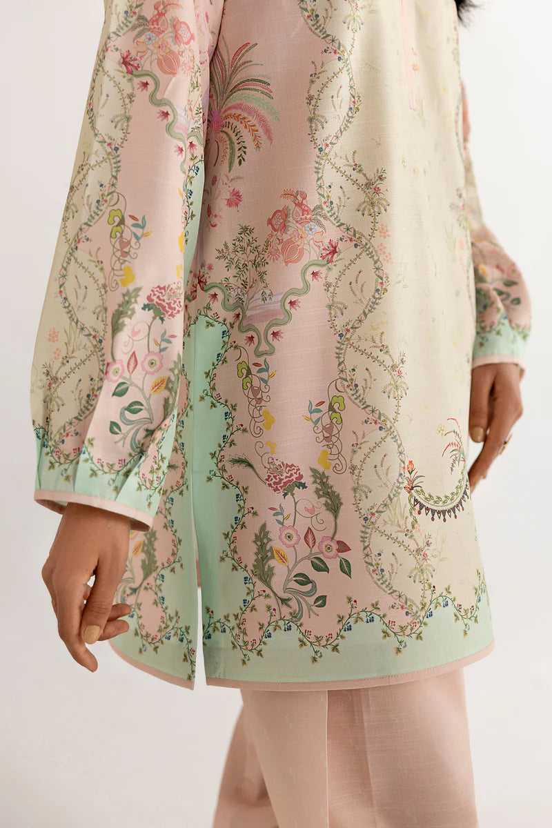 QALAMKAR PRINTED CO-ORDS QPC-06 2PC