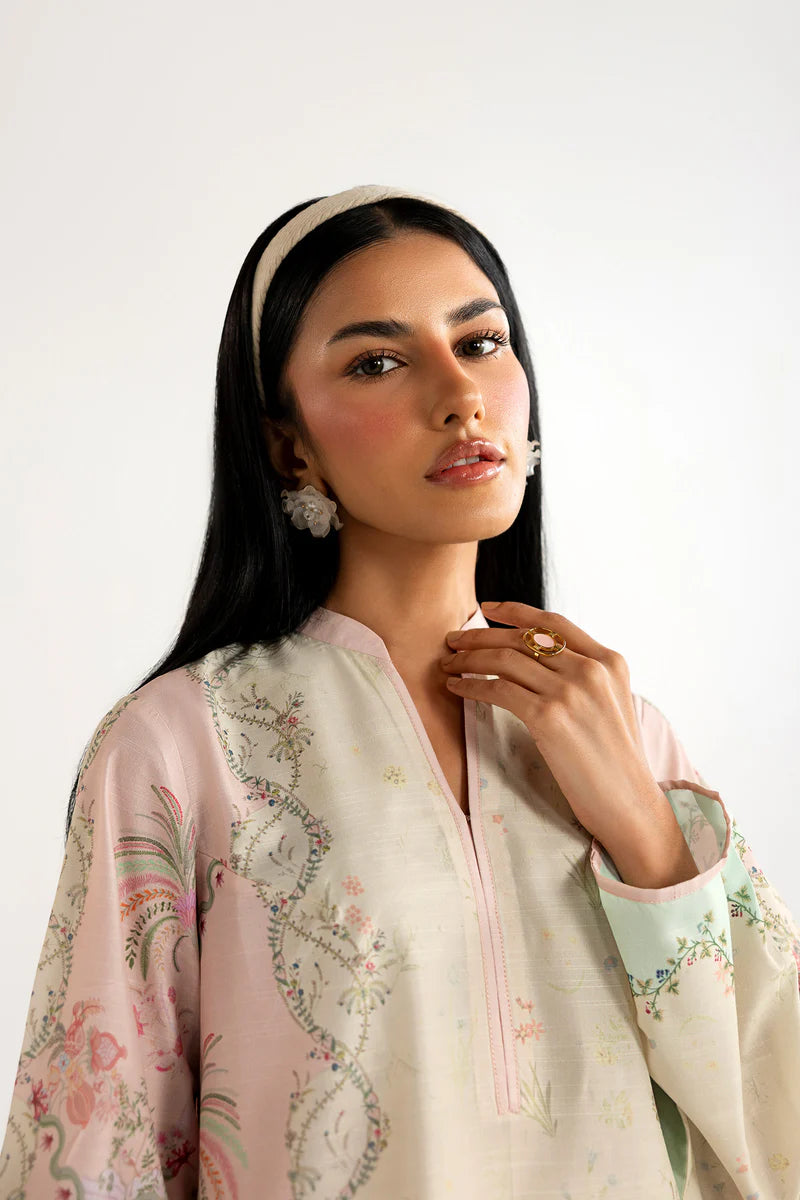 QALAMKAR PRINTED CO-ORDS QPC-06 2PC