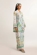 QALAMKAR PRINTED CO-ORDS QPC-03 2PC
