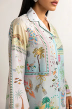 QALAMKAR PRINTED CO-ORDS QPC-03 2PC
