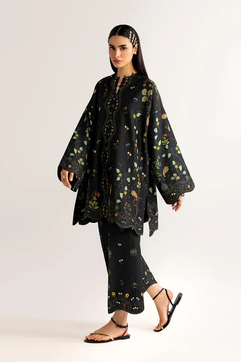 QALAMKAR PRINTED CO-ORDS QPC-01 2PC