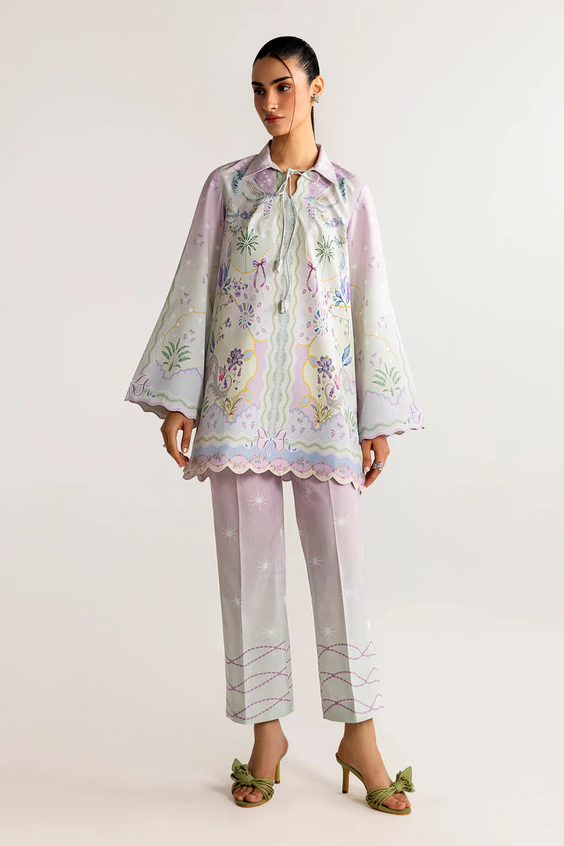 QALAMKAR PRINTED CO-ORDS QPC-08 2PC