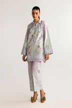 QALAMKAR PRINTED CO-ORDS QPC-08 2PC