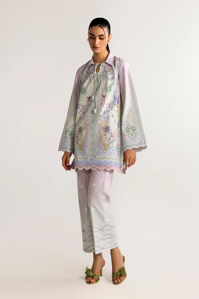 QALAMKAR PRINTED CO-ORDS QPC-08 2PC