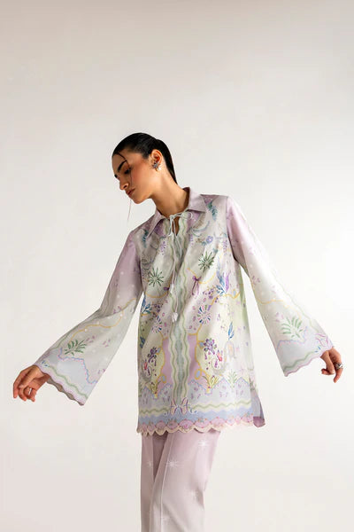 QALAMKAR PRINTED CO-ORDS QPC-08 2PC