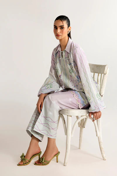 QALAMKAR PRINTED CO-ORDS QPC-08 2PC