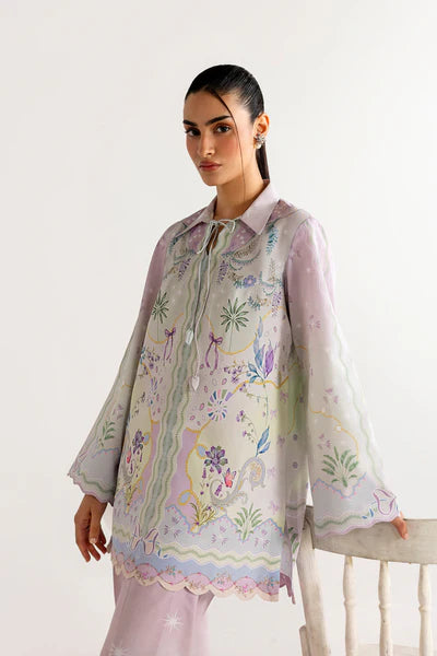QALAMKAR PRINTED CO-ORDS QPC-08 2PC