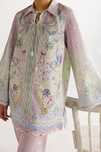 QALAMKAR PRINTED CO-ORDS QPC-08 2PC