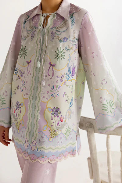 QALAMKAR PRINTED CO-ORDS QPC-08 2PC