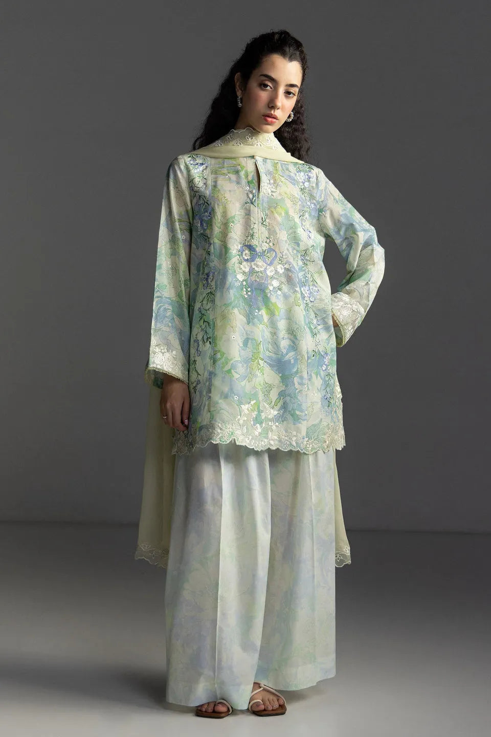 ZARA SHAHJAHAN COCO LAWN AIRA-6A