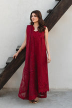 AYZEL WHISPERS  EMBROIDERED LAWN BLUSH