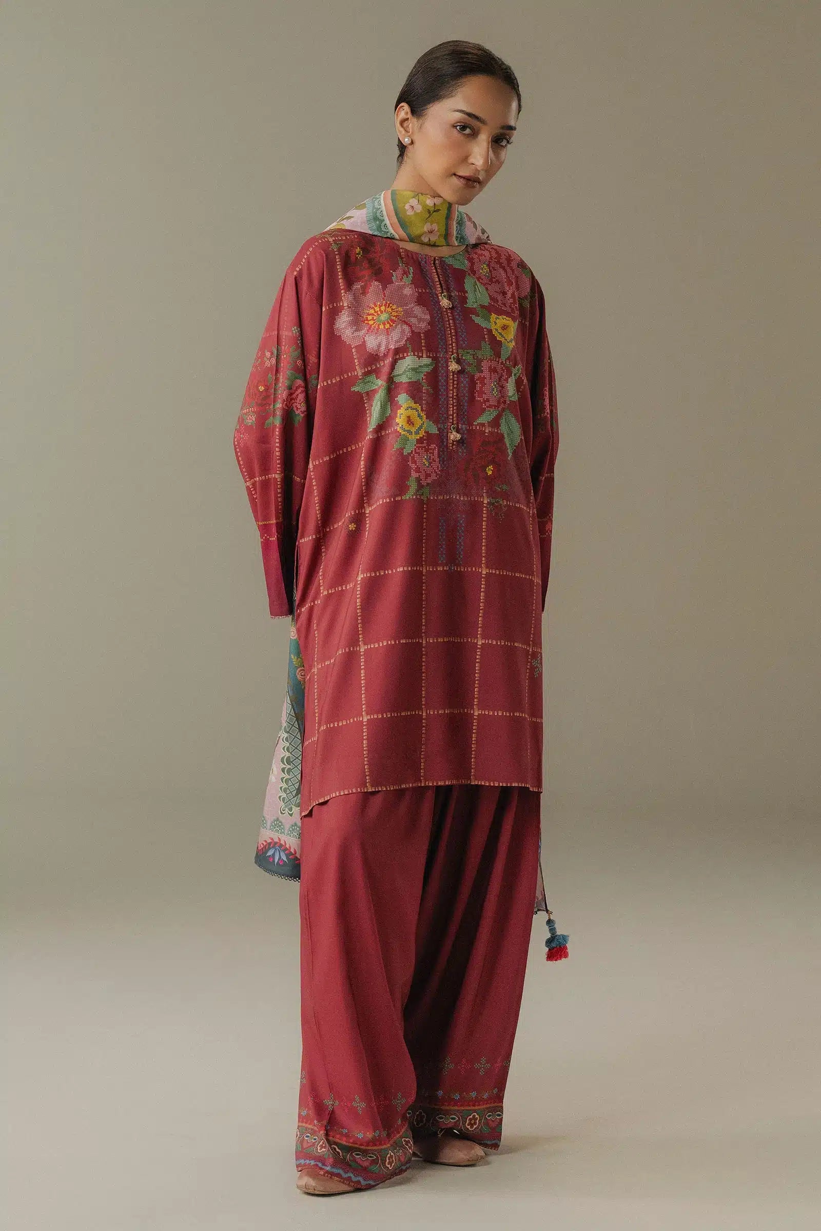 COCO BY ZARA SHAHJAHAN PRINTS DROP-5 D-05B