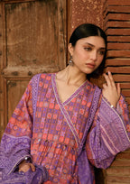 KAHF AANGAN PRINT CHIFFON KPS-3B