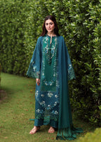 SARDINIA EMBROIDERED LAWN EID HILLSIDE TEAL
