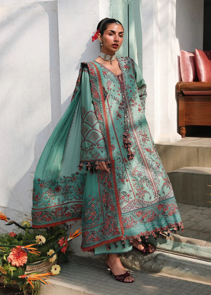 STITCHED BY CC HUSSAIN REHAR KALABAGH VERDANT 3PC
