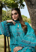 KAHF AANGAN PRINT CHIFFON KPS-5B
