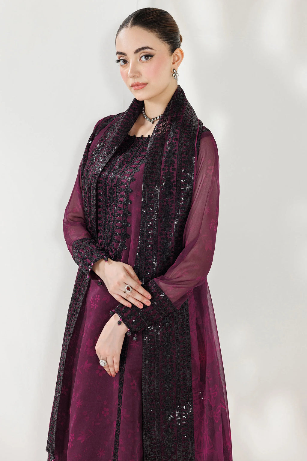FARASHA FLORELLA VIOLET ECLIPS